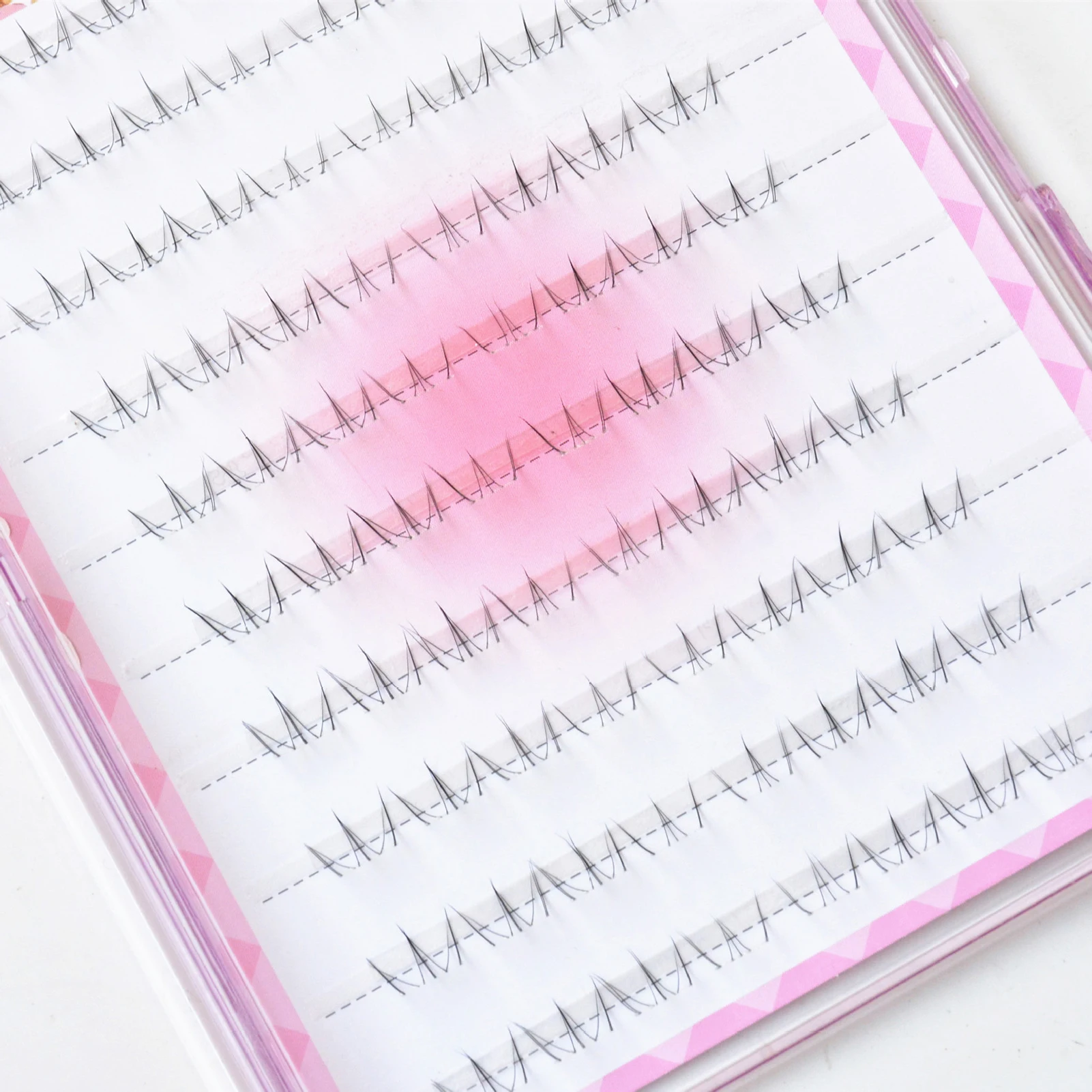 Natürliche weiche untere falsche Wimpern, transparentes Band, Katzenstil unter Wimpernverlängerungen für Hochzeit, Party, Arbeit, Cosplay, Make-up