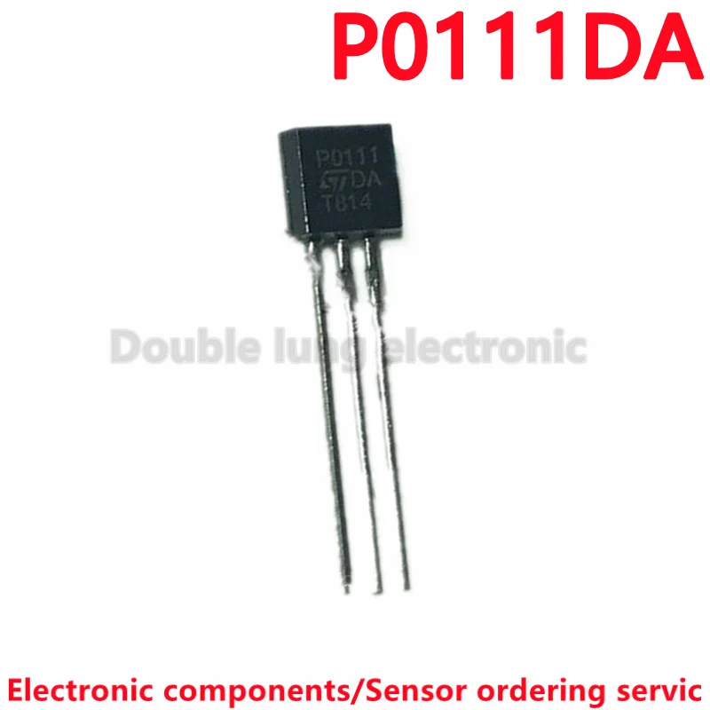 

20 шт./100 шт./лот P0111DA P0111 TO-92 0,8 А 400 В тиристор SCR