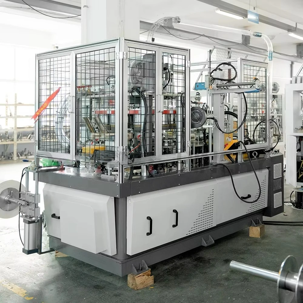 Full Quality Automatic Paper Bowl Making Machine Paper Bowl Salad Forming Machine