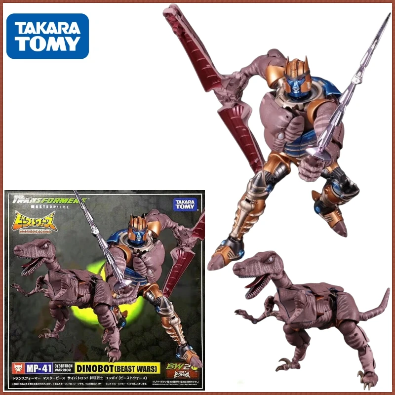 In Stock Takara Tomy Transformers Master MP-41 Dino Warrior Power Warriors Robot Anime Action Figures Robot Figures Models Gifts