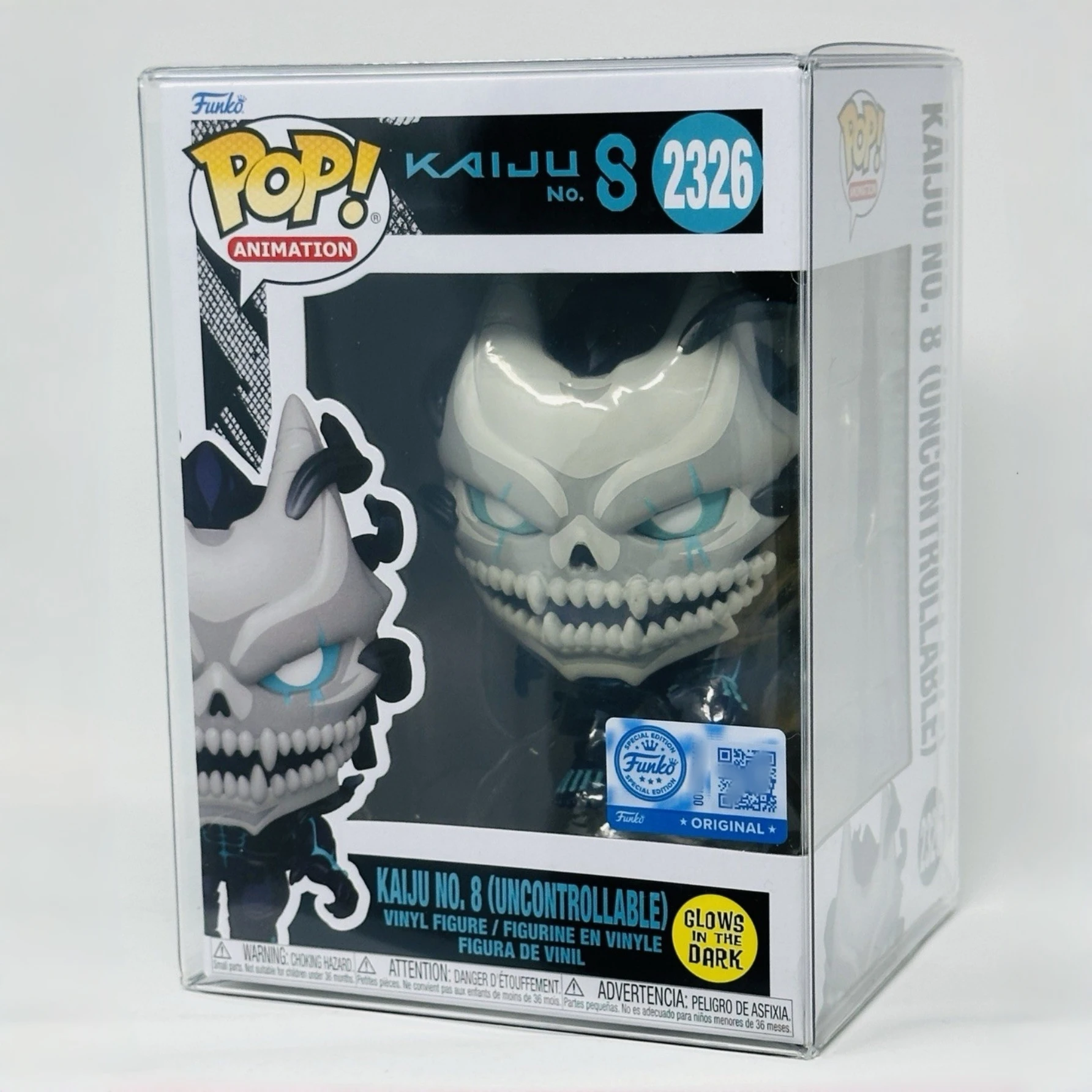 

Kaiju No 8 Uncontrollable Glow Figure #2326 Funko Pop Official Licensed Collectible Limited Edition Statue Gift for Fans Anime