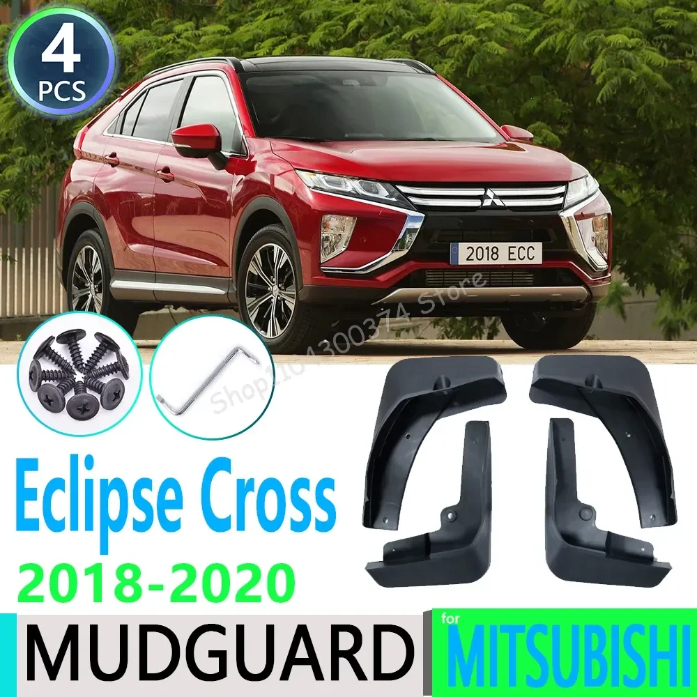 

for Mitsubishi Eclipse Cross 2018 2019 2020 Car Fender Mudguard Mud Flaps Guard Splash Flap Car Accessories