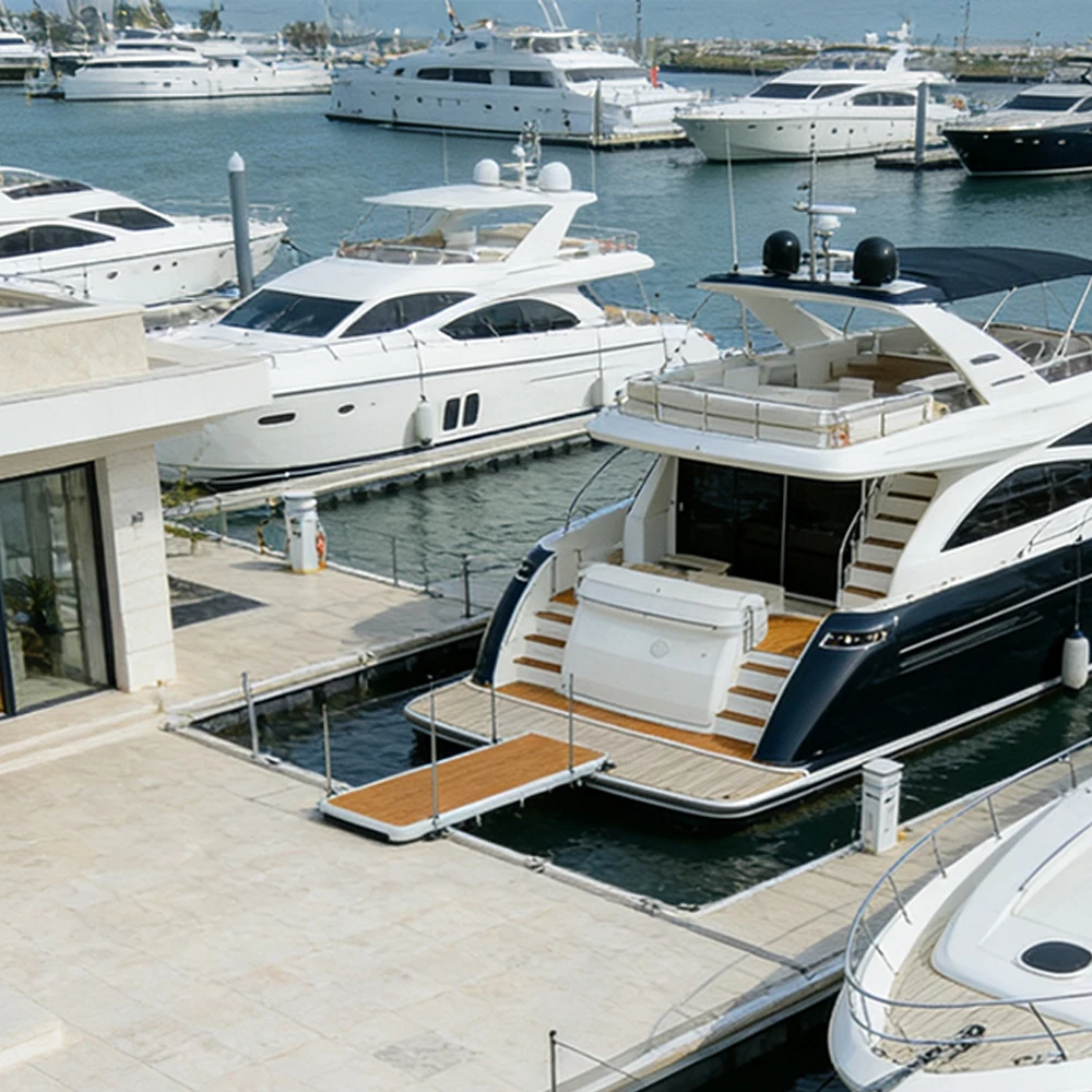 Commercial PVC Inflatable Boat Platform Watercraft Boarding Inflatable Gangway Portable Pontoon Gangway Dock for Yachtspromote s