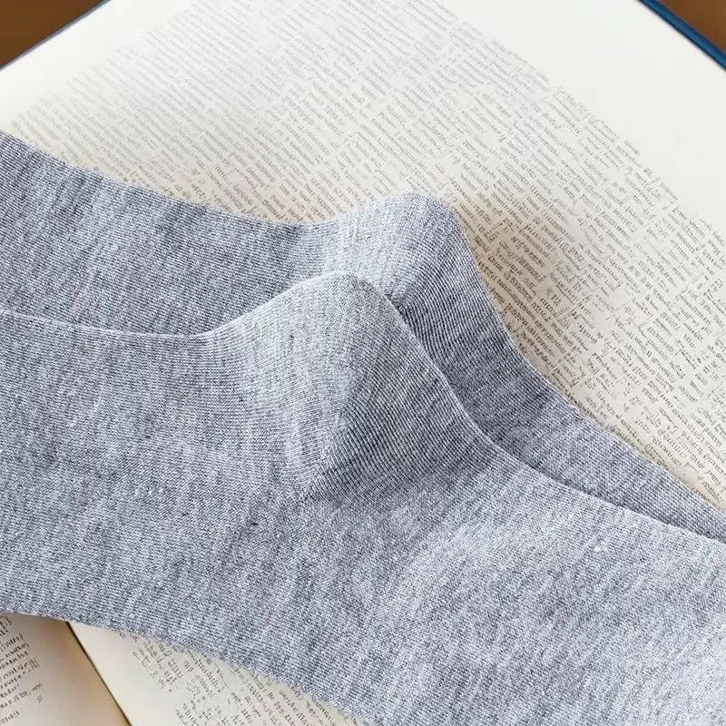 1 Paar Herren-Kniestrümpfe, einfarbig, für Business-Anlässe, weich, elastisch, formell, für Herren, geeignet für alle Jahreszeiten, für Partys und den täglichen Gebrauch. – Detail 9