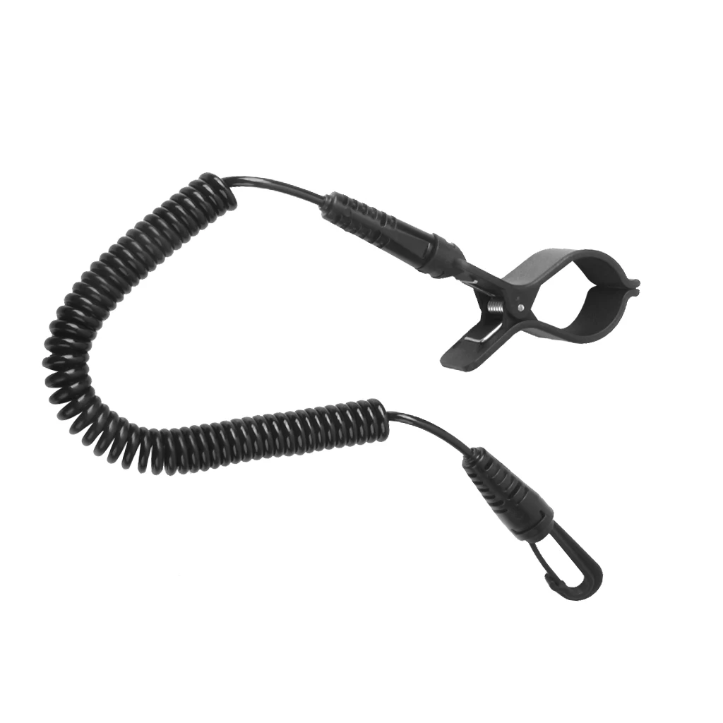 

Paddle Leash Coiled Nylon Rope Kayak Accessory Boat Handle Marine Gear for Fishing Kayak Equipment