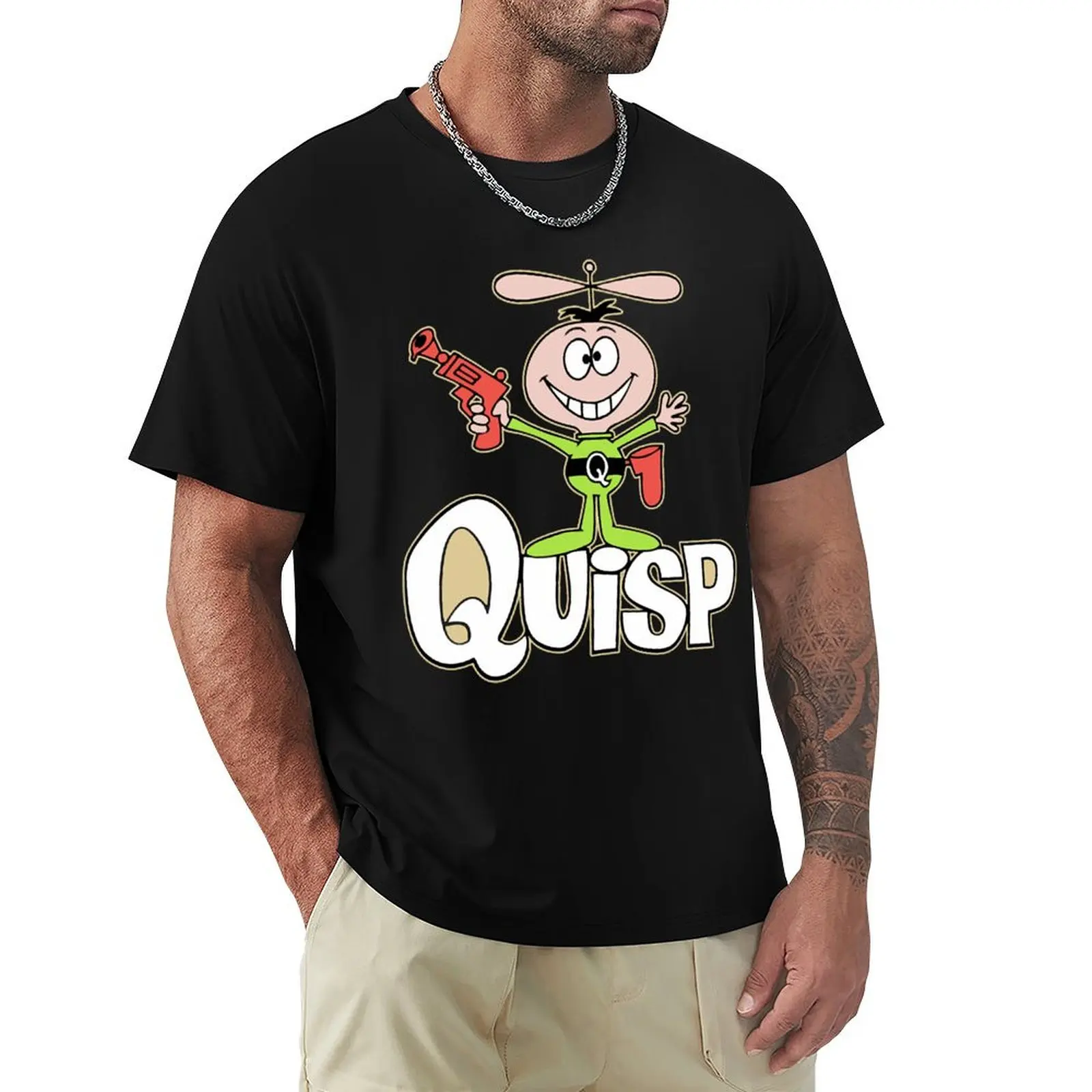

Bestselling quisp logo essential t shirt T-Shirt summer clothes tshirts personalised Clothing plain white t shirts men