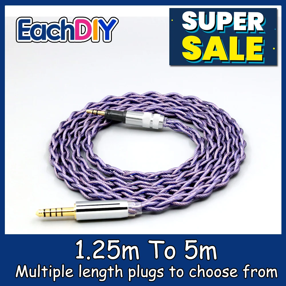 

Type2 1.8mm 140 cores litz 7N OCC Headphone Cable For Sennheiser HD 4.30i HD 4.30G 4.40BT 4.50BTNC HD 400S HD 450BT HD 458BT