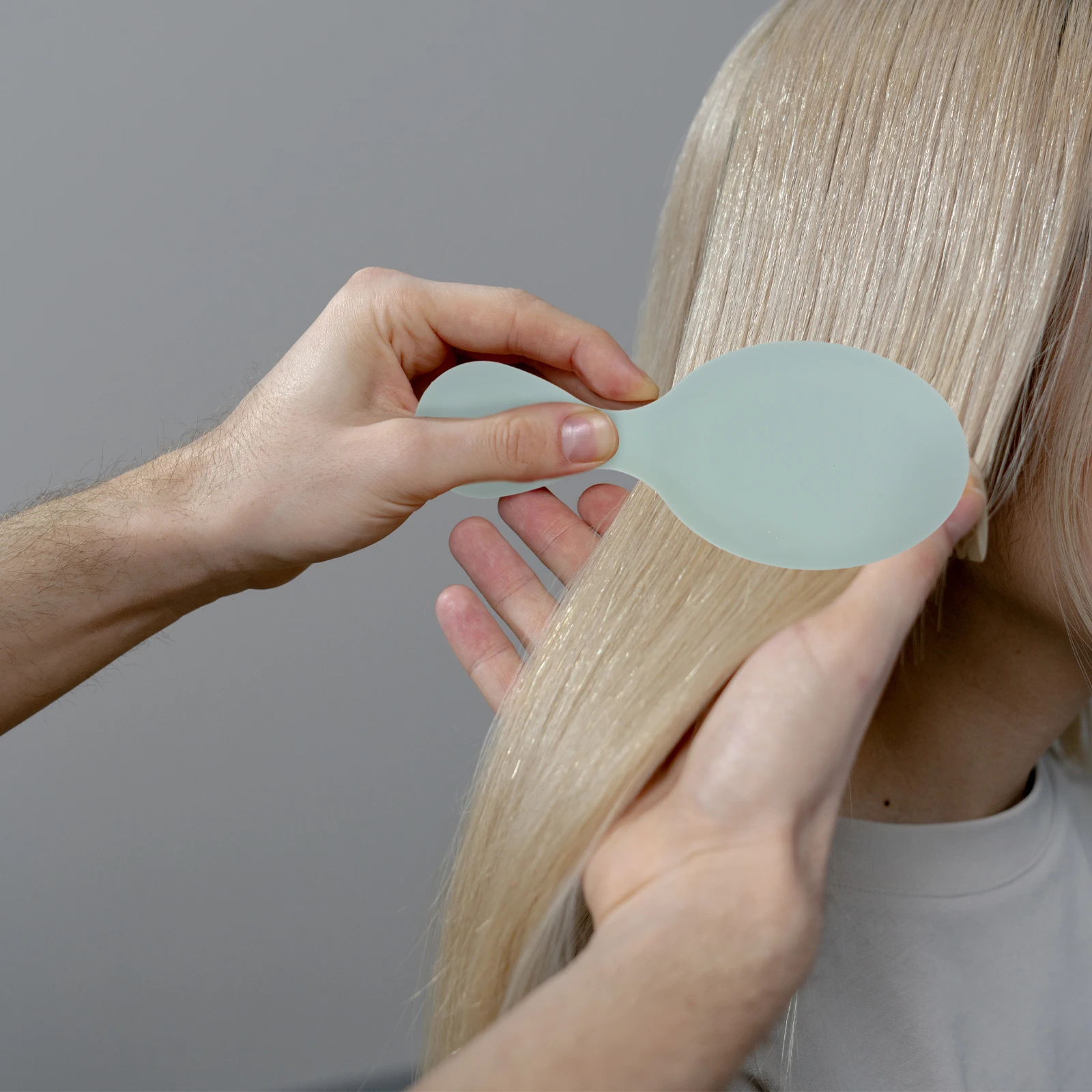 

2 шт., расческа с подушкой безопасности, АБС-пластик, портативная расческа для массажа кожи головы, антистатическая расческа для роста волос, расслабляющая парикмахерская расческа с подушкой безопасности, расческа