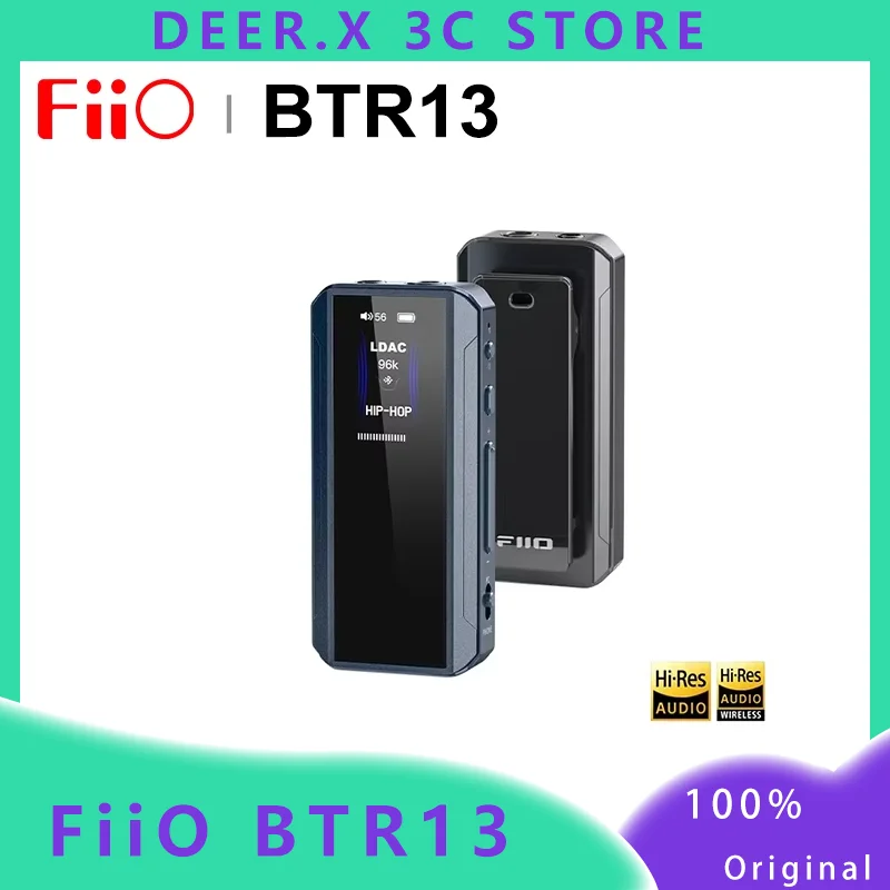 

Fiio Btr13 Bluetooth Headphone Amplifier Supports Ldac Aptx Ll Custom 3.5mm/4.4mm, Compatible With Mobile Phones And Tablets