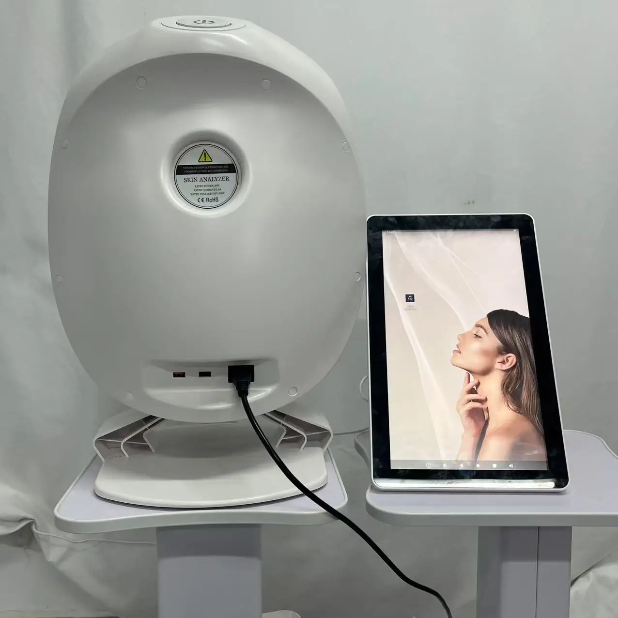 AISIA Q1 Q2 Professioneller 3D-AI-Gesichtshautanalysator, 8-Spektrumanalyse, Schönheitssalonausrüstung zur Erkennung von Hautproblemen