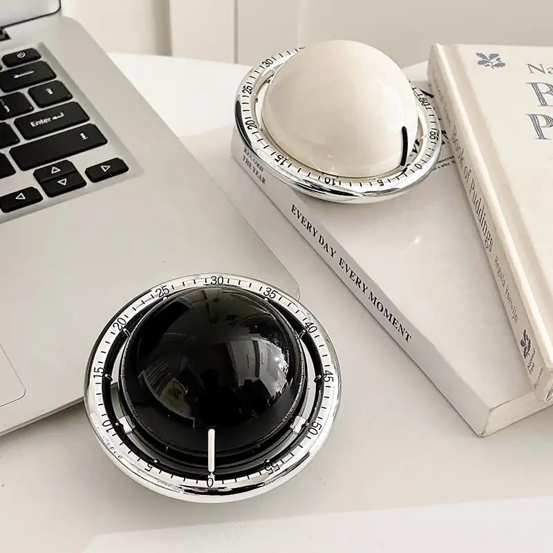 Planet Mechanical Timer Magnetic Suction Without Battery Personalized Learn Timer Time Management Kitchen Reminder Alarm Clock
