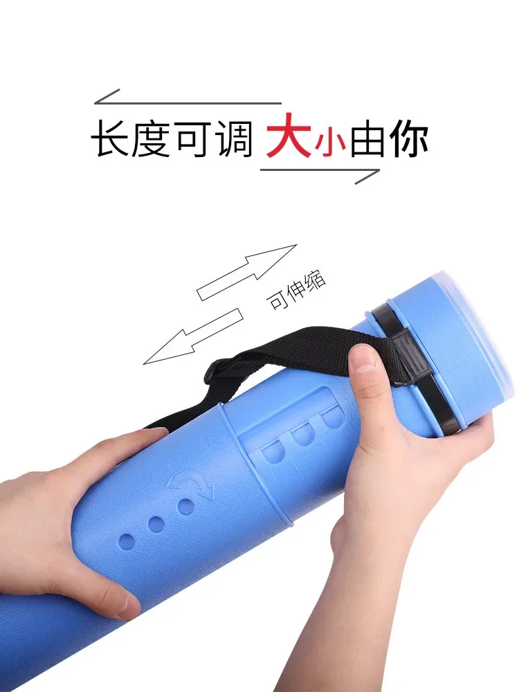 Thickened Telescopic Leather Pattern Painting Cylinder Drawing Poste r Drawing Cylinder