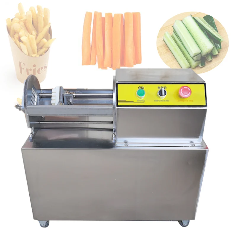 

Potato Strip Cutting Machine Commercial Push Strip Machine Lettuce Cucumber Carrot French Fries Cutting Tool