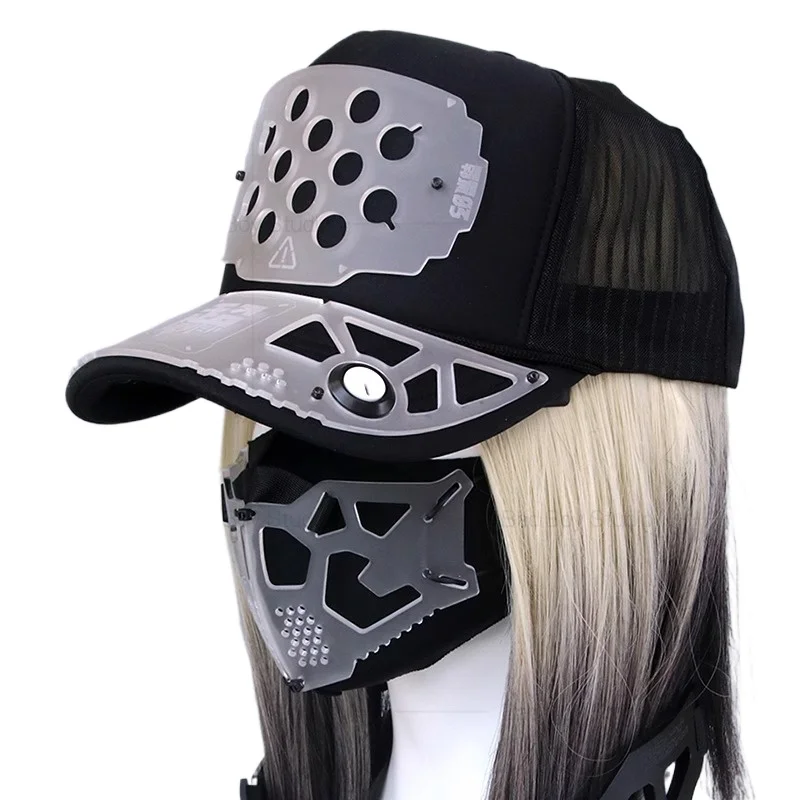

Игра CyberCosplay Маска Аксессуары Женщины Научно-фантастические механизмы Маска Ручная броня Косплей Реквизит Хэллоуин