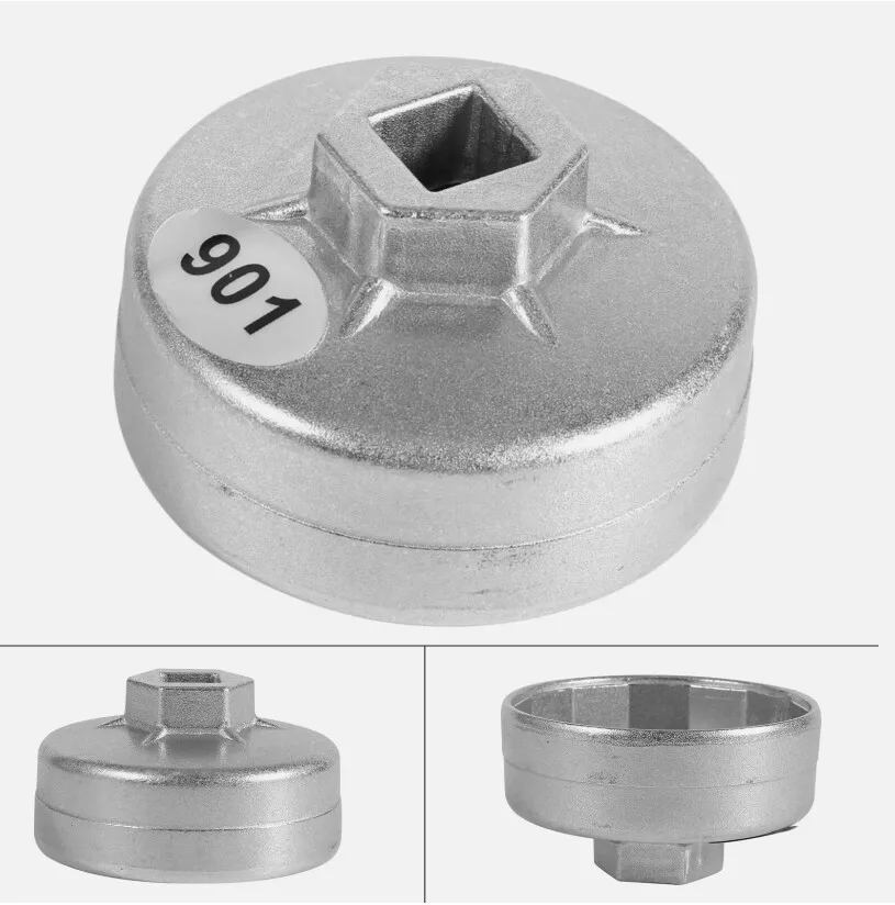 Universal 14 slot 64.5 mm oil filter wrench cover shell tool remover