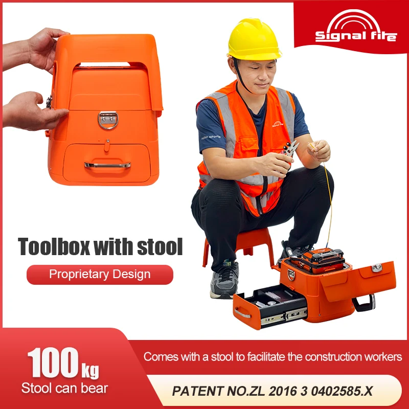 2025 الأصلي AI-9 إشارة آلة الربط الانصهار جهاز الربط متعدد اللغات FTTH آلة الربط 6 موتور 5S آلة الربط