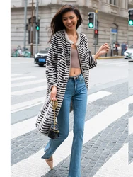 HDHOHR 2025 New Elegant Real Mink Fur Coats Women Fashion Winter Warm Natural Kintted Mink Fur Jackets For Female  Leather Fur