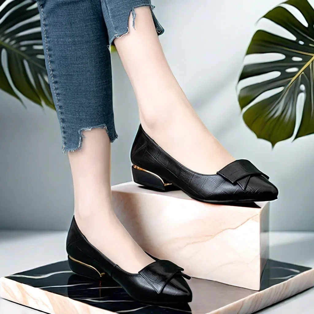 cresfimix sapatos femininas женские милые туфли в черную клетку с острым носком, женские классические красные туфли ab668