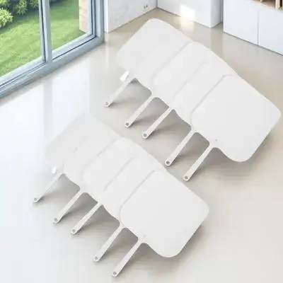 

10pcs Fan Set Blank Hand Fan PET Blank Hand Fans for DIY Sublimation Wedding Party Decor Home Space Gift Box Bag