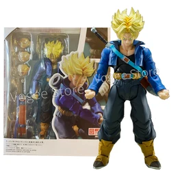 Dragon Ball Trunks Anime Figures SHF Trunks Boy From Future Collection Model Action Figure Toys Birthday Gift Decor