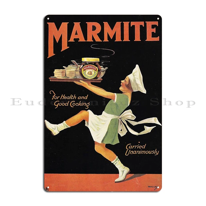 Magnum Marmite fun ad BOVRIL ADVERT Maggi Magic Vintage Marmite Advertising Prairie spritz Metal Plaque Poster Plaques Create