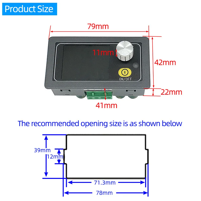 Imagem -06 - Módulo de Alimentação Ajustável dc Buck Converter Laboratório Step-down Regulador de Tensão Wi-fi App Xy5008 400w 50v 8a cc cv