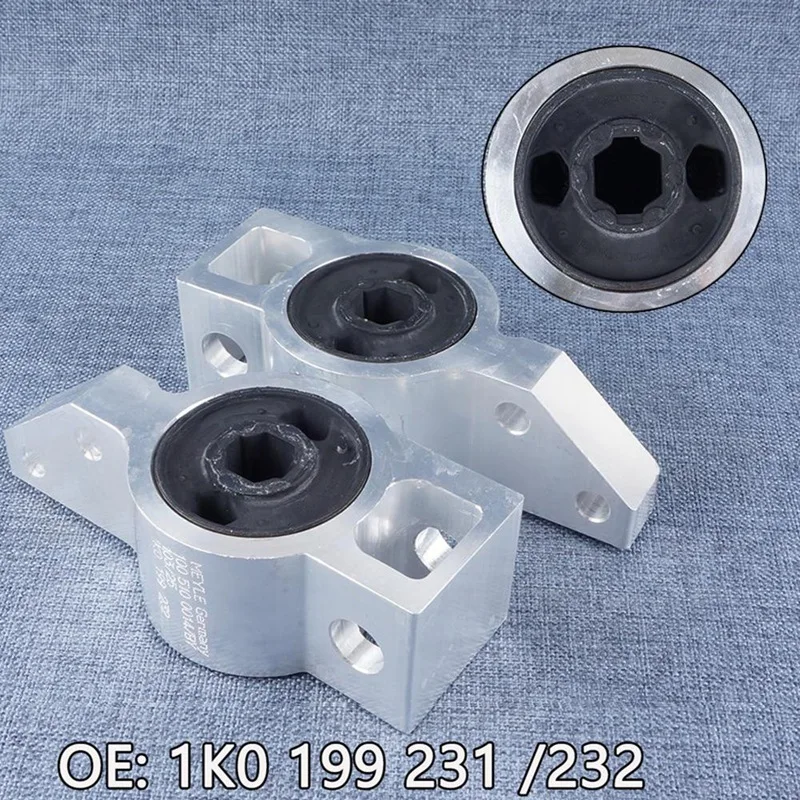 Super Sale For Volkswagen GOLF GTI MK5 MK6 Touran Caddy Audi A3 Front Suspension Parts Control Bushing 1K0199231 1K0199232 Right