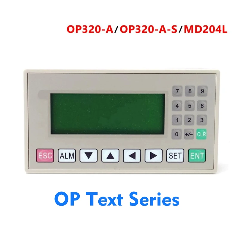 OP320-A OP320-A-S MD204L Text Display Support Xinje V6.5 Support 232 485 422 Communications Ports