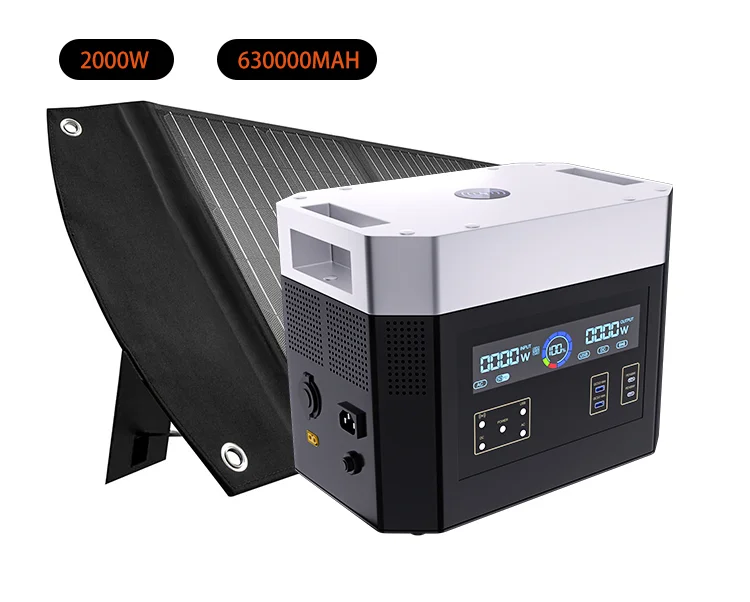 In Stock Charging Power Backup Lithium Battery Pack 1000W 2000W 3000W Portable Power Station for Camping