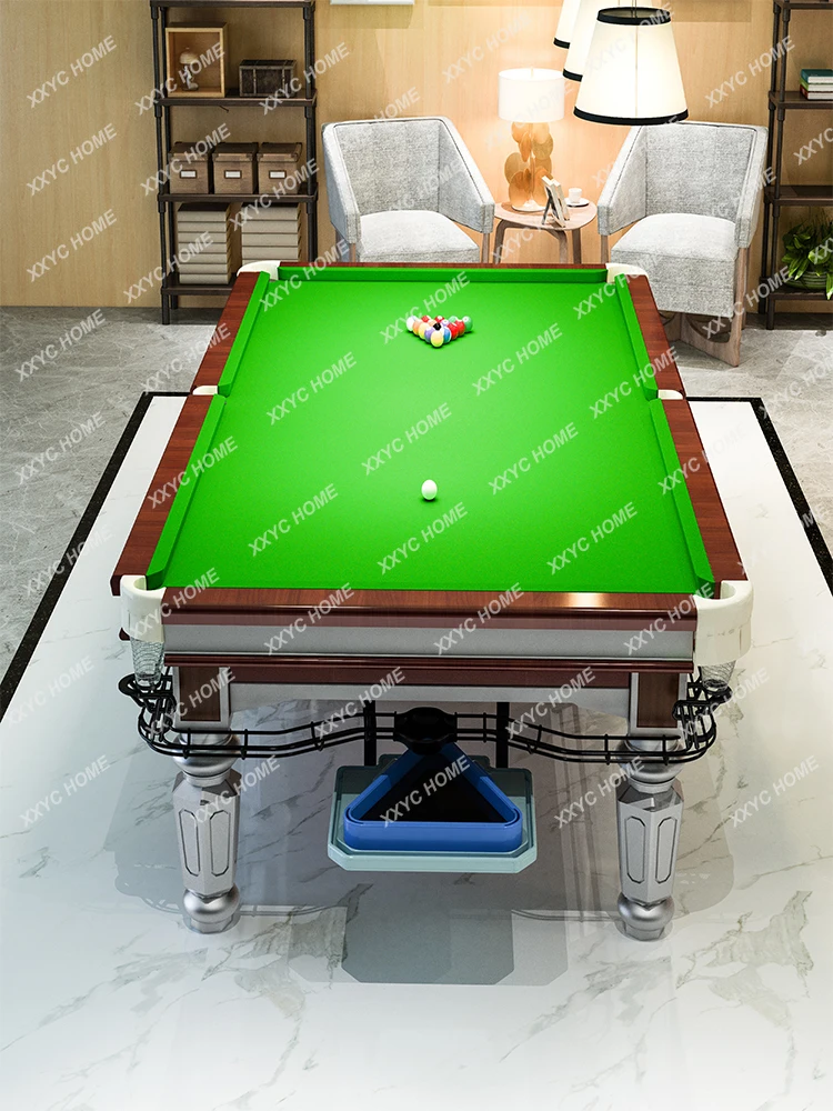 Pool Table Standard Commercial Ball Room Chinese Black Eight Home Indoor Two-in-One