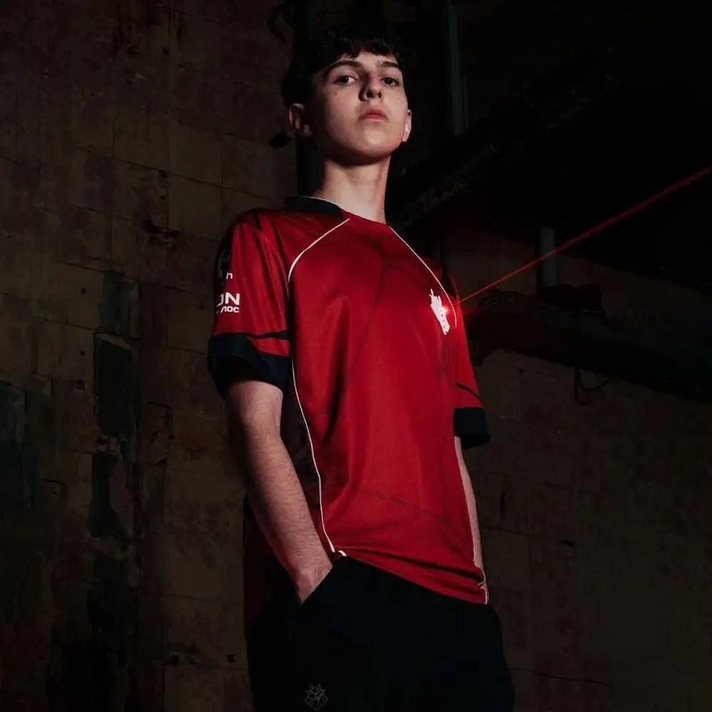 G2 Esports Prestige 2026 Jersey Male and Female Short-Sleeve Crew Neck T-Shirt CS2 Major Professional League Training Uniform