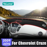 Para Chevrolet Cruze 2009 2010 2011 2012 2013 2014 2015 cubierta de salpicadero de coche alfombras Anti-UV alfombrilla antideslizante accesorios protectores