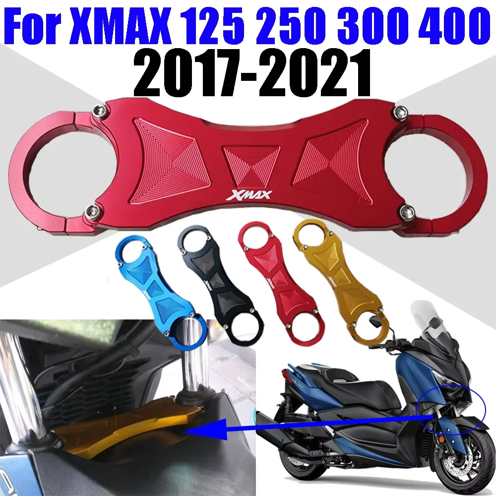 

Motorcycle Accessories Stabilizer Bracket Balance Shock Absorber Front Fork Brace For Yamaha X-MAX 300 250 XMAX 125 400 XMAX125