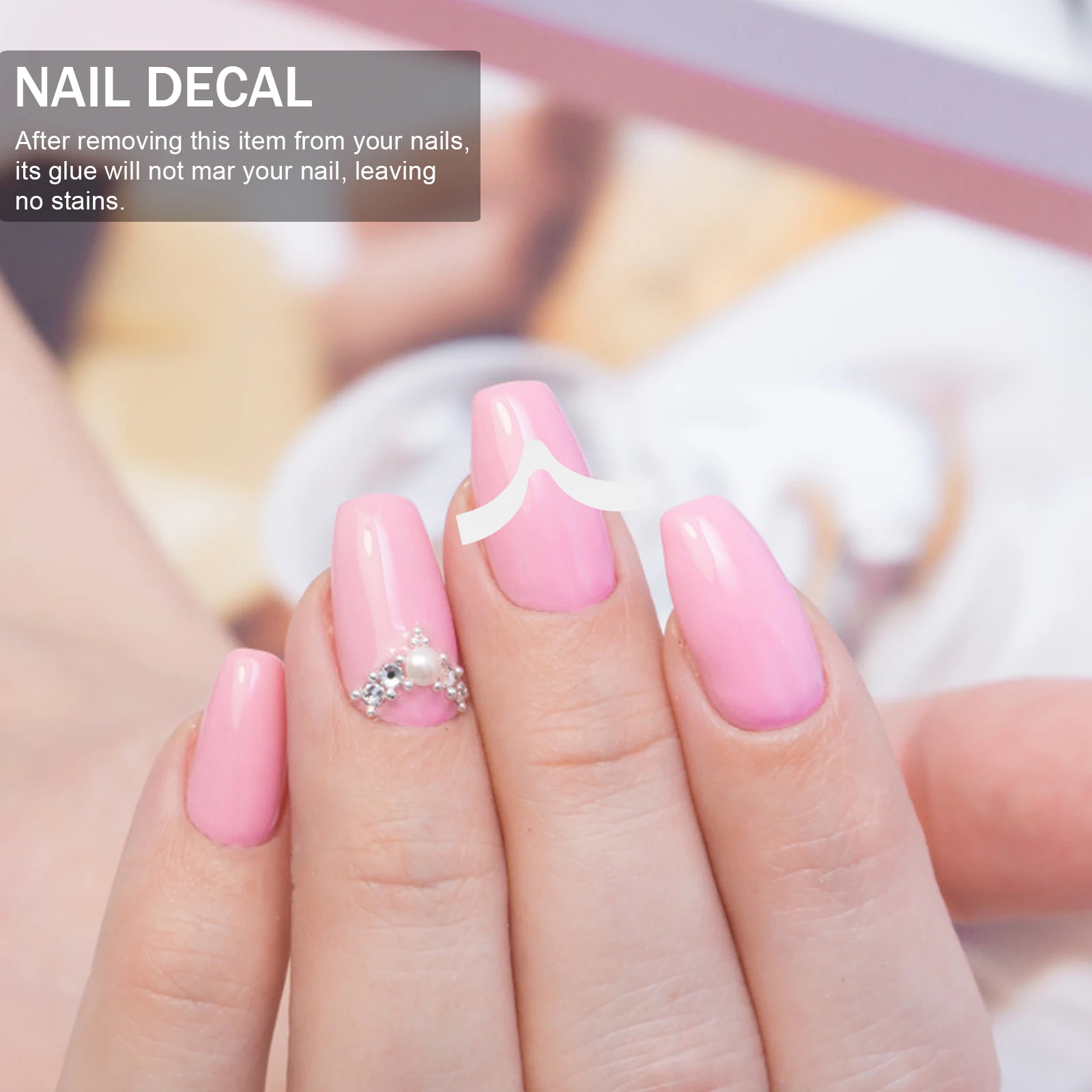 

50 Sheets Nail Stickers Self Adhesive Stencils French Manicure Templates Guides Decals Vinyl DIY Tools Nail Art Supplies