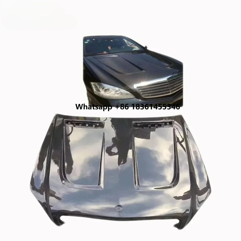 

High-Quality FOR S-Class W221 Hood Carbon Fiber 2010-2013