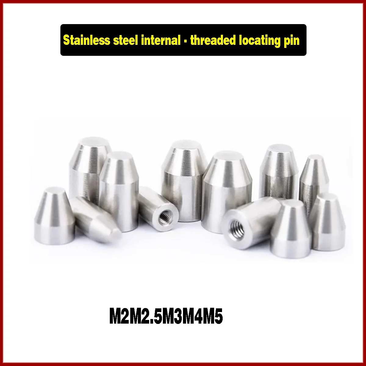 Tapered Internal Thread Pin/Cylindrical Pin/Internal Guide Post/Taper Head Positioning Post/Chamfered Internal Thread Pin
