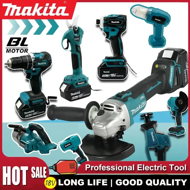 

Новый набор аккумуляторных электроинструментов Makita: портативный ударный шуруповерт, аккумуляторная отвертка, электрическая сабельная пила для профессионального использования