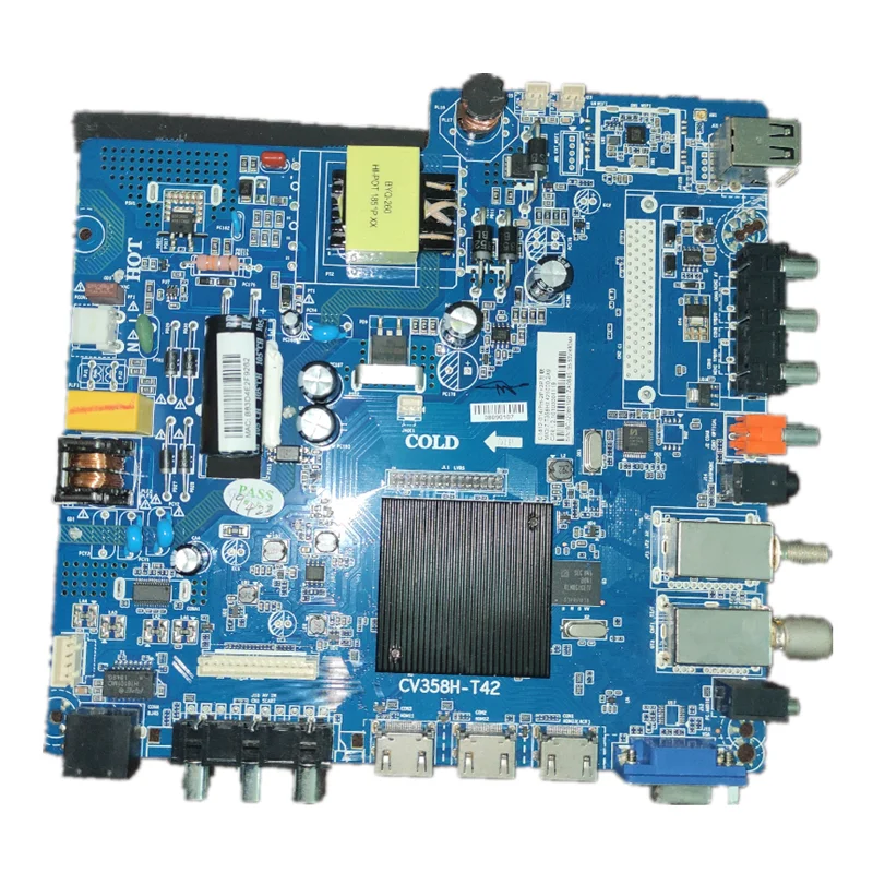 CV358H-T42 4-core smart network WiFi TV motherboard  working  good