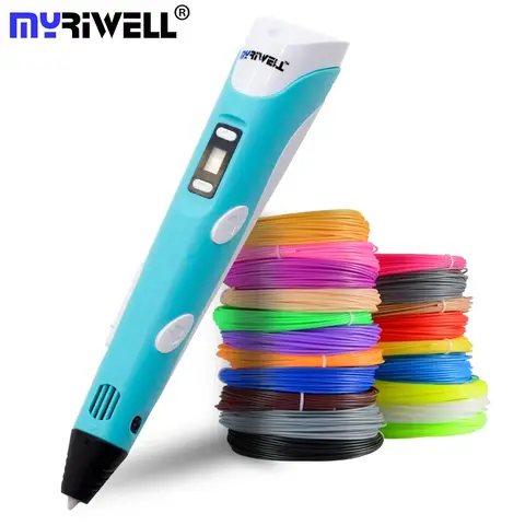 3D Printing Pen with LED Screen myriwell