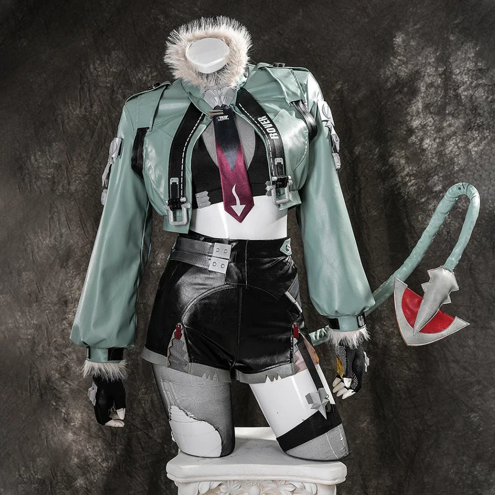 

High Quality Jane Doe Cosplay Version Zenless Zone Zero Jane Doe Cosplay Costume Uniform Jacket Tail New Eridu Party Women 2025