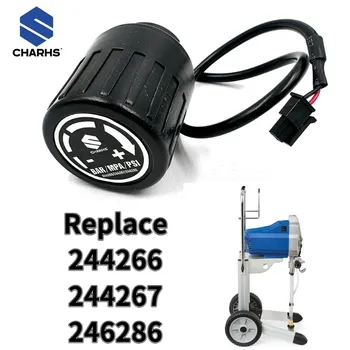 エアレスペイントスプレー圧力制御スイッチ交換キット、交換g 244266 244267 246286