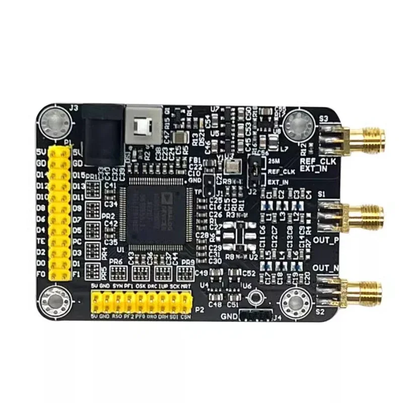 

AD9910 high-speed DDS module 1G sampling rate, sine wave signal generator, maximum output 420M