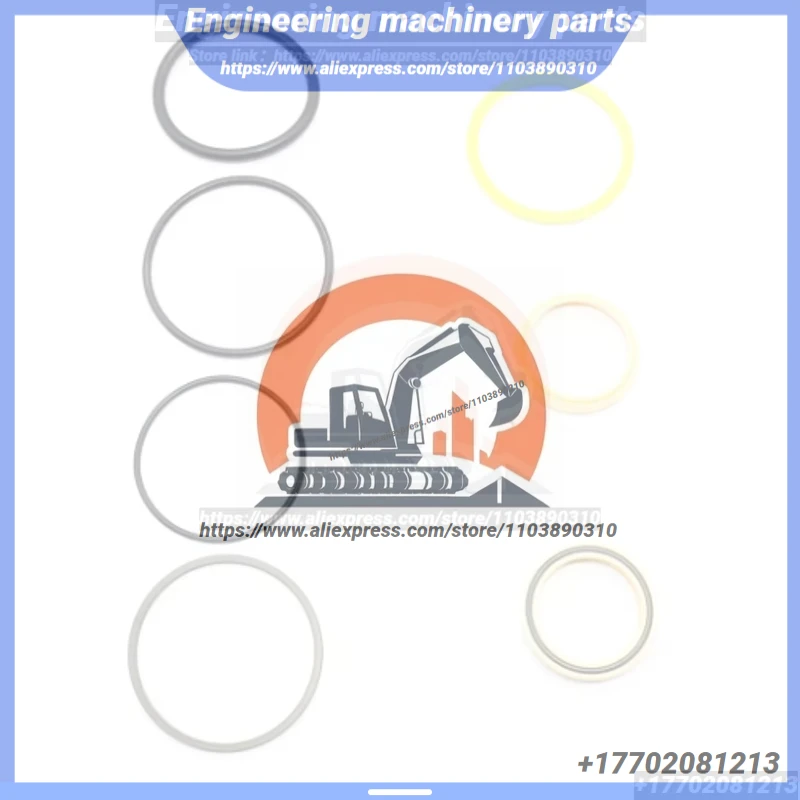 For 7199903 Tilt Cylinder Sealing Kit Bobcat S550 S50 S590 Sliding Loader