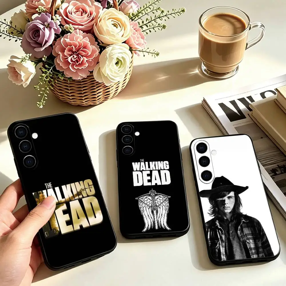 The Walking Dead  Phone Case For Samsung Galaxy A73,A72,A71,A70,A53,A52,A51,Soft Silicone Black Cover Gift