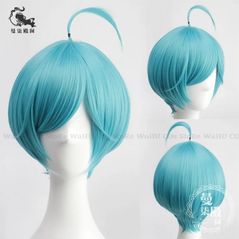 Ensemble Stars Cosplay Wig para Homem, Narukami Arashi, Morisawa Chiaki, Nagumo Tetora, Ogami Koga, Halloween Party