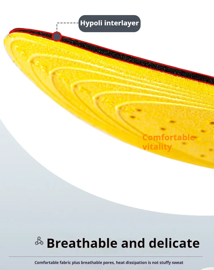 1,5-3,5 cm höhenverstellbare Einlegesohlen für Herren und Damen, atmungsaktive Sporteinlagen, bequeme, stoßdämpfende Einlegesohlen, 2 Stück/4 Stück – Detail 7