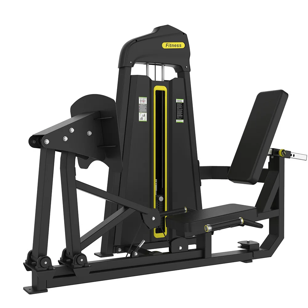 

Sitting Leg Pusher with Adjustable Weight Insert Leg Hip Machine Sitting Leg Pusher Machine