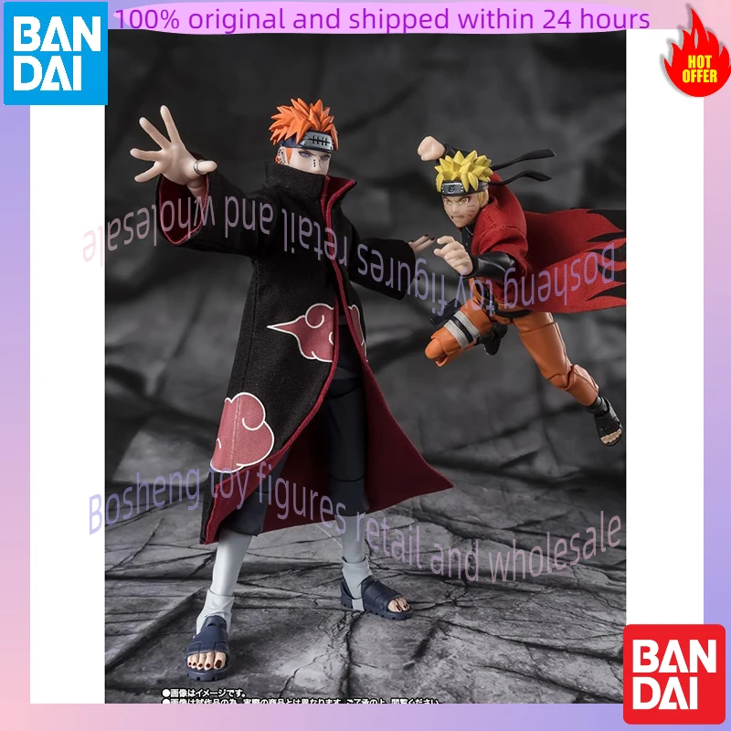 Оригинальные фигурки Bandai S.H.Figuarts Shf Naruto Shippuden Pain Tendo в наличии. Коллекционные фигурки по аниме, модели игрушек.