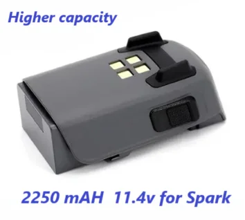 Refitting higher capacity battery for DJI Spark drone 2250mAh 11.4V