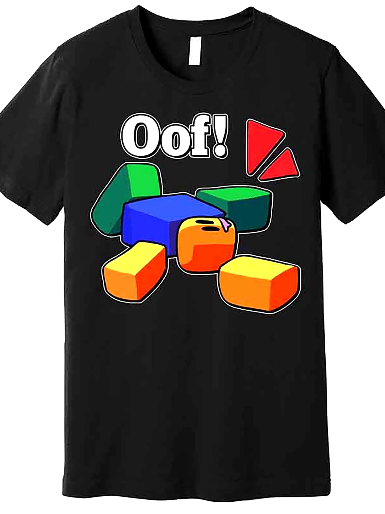 

Premium Funny Blox Noob Gamers Graphic Tee - Men's Short Sleeve T-Shirt, Black